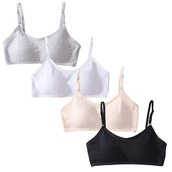 salsation cotton bra タイダイ Amazon.com: SIAEYINFY 4-6 Pack Girls Padded Training Bras